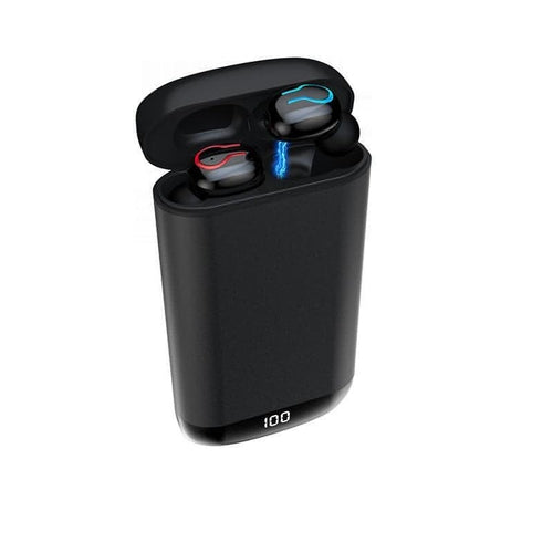 PulseCharge™ TWS Pro – Wireless Headset Digital Display & Power Bank