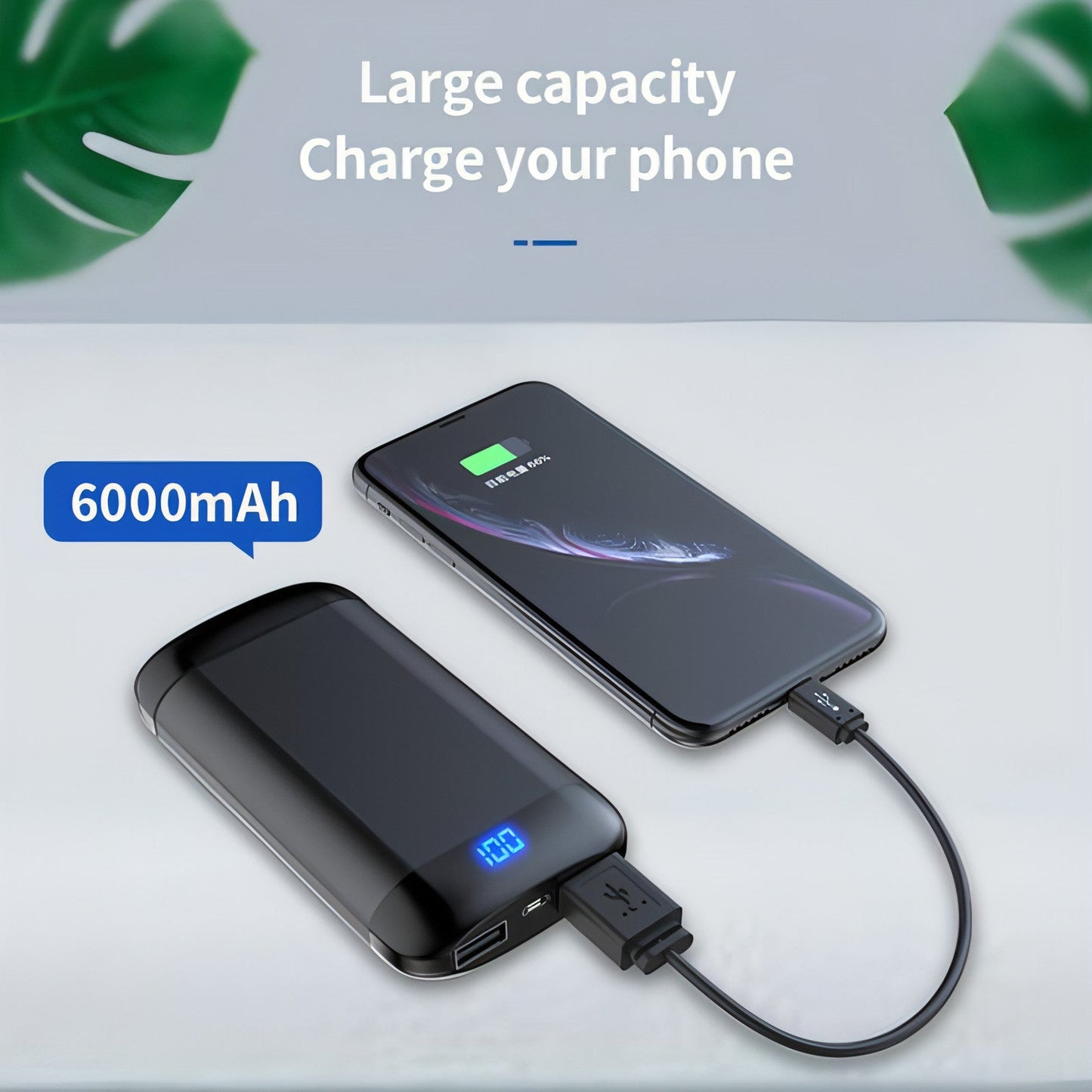 PulseCharge™ TWS Pro – Wireless Headset Digital Display & Power Bank