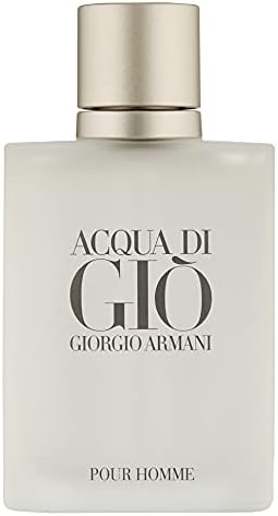 Acqua di Gio by Giorgio Armani for Men 2 Piece Set Includes: 3.4 oz Eau de Toilette Spray + 2.6 oz Deodorant Stick (Alcohol-Free)